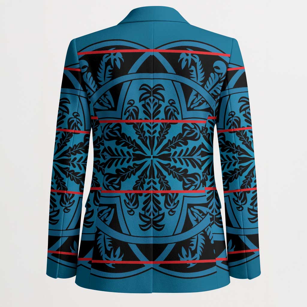 Lesotho Seanamarena - Kharetsa Blazer Basotho Traditional Blanket Style - Wonder Print Shop