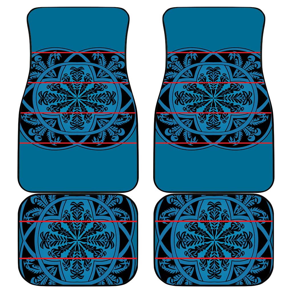 Lesotho Seanamarena - Kharetsa Car Mats Basotho Traditional Blanket Style - Wonder Print Shop