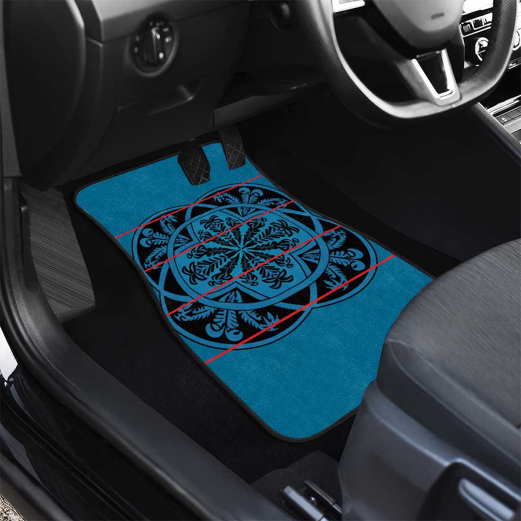 Lesotho Seanamarena - Kharetsa Car Mats Basotho Traditional Blanket Style - Wonder Print Shop