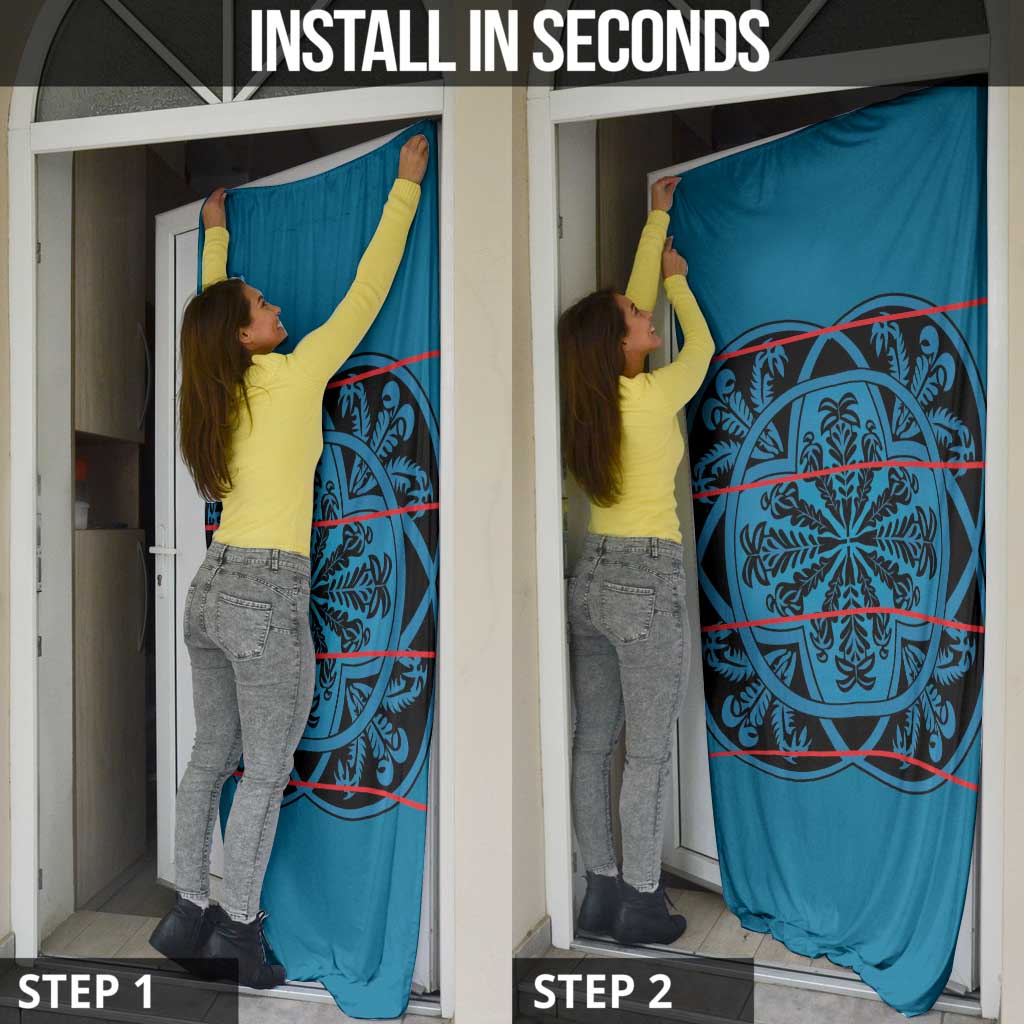 Lesotho Seanamarena - Kharetsa Door Cover Basotho Traditional Blanket Style - Wonder Print Shop