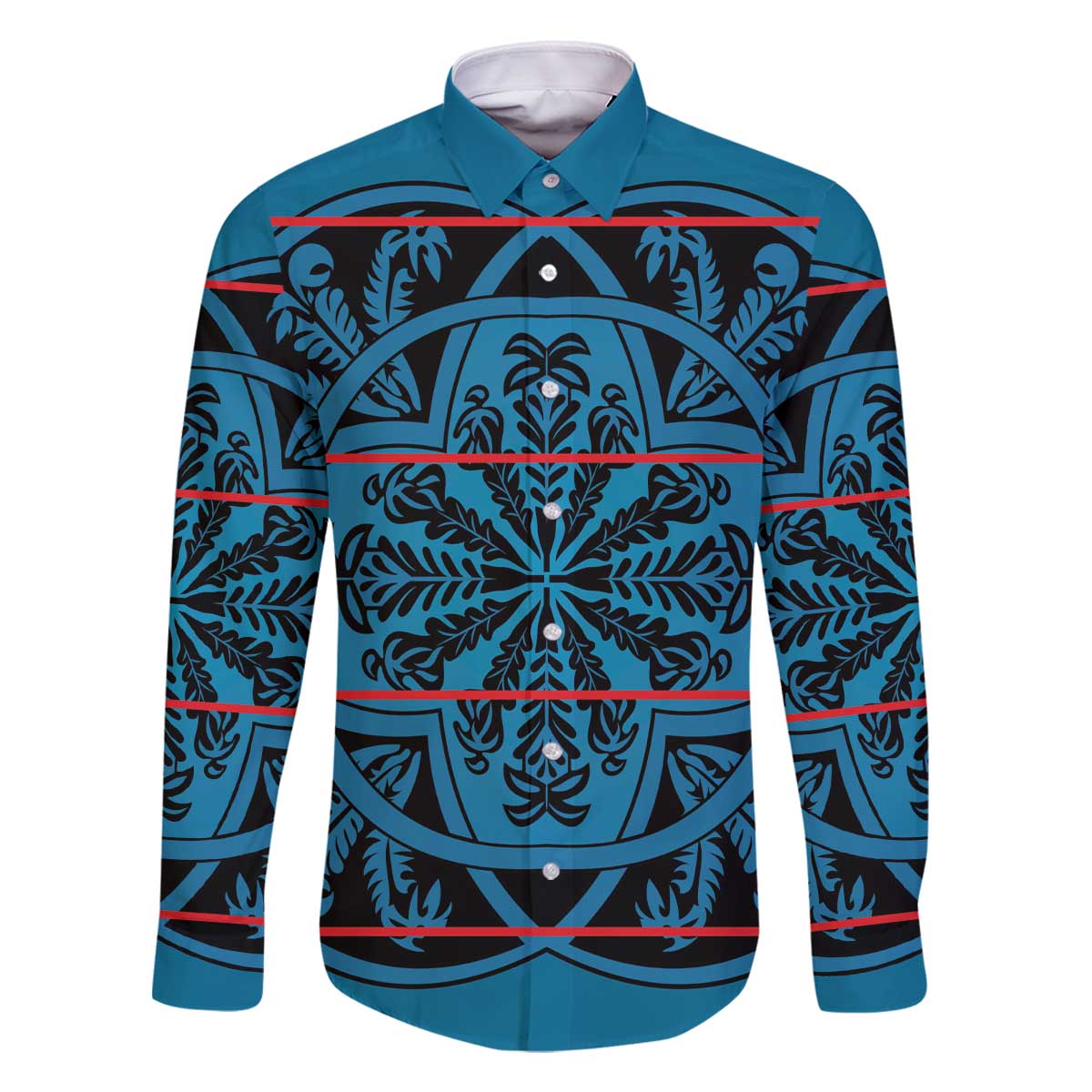 Lesotho Seanamarena - Kharetsa Family Matching Off The Shoulder Long Sleeve Dress and Hawaiian Shirt Basotho Traditional Blanket Style - Wonder Print Shop