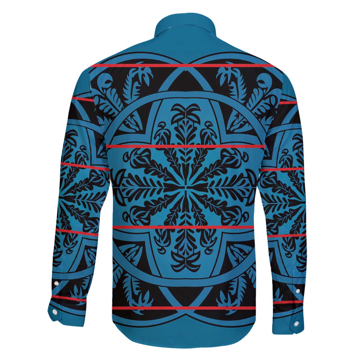 Lesotho Seanamarena - Kharetsa Family Matching Off The Shoulder Long Sleeve Dress and Hawaiian Shirt Basotho Traditional Blanket Style - Wonder Print Shop