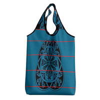 Lesotho Seanamarena - Kharetsa Grocery Bag Basotho Traditional Blanket Style - Wonder Print Shop