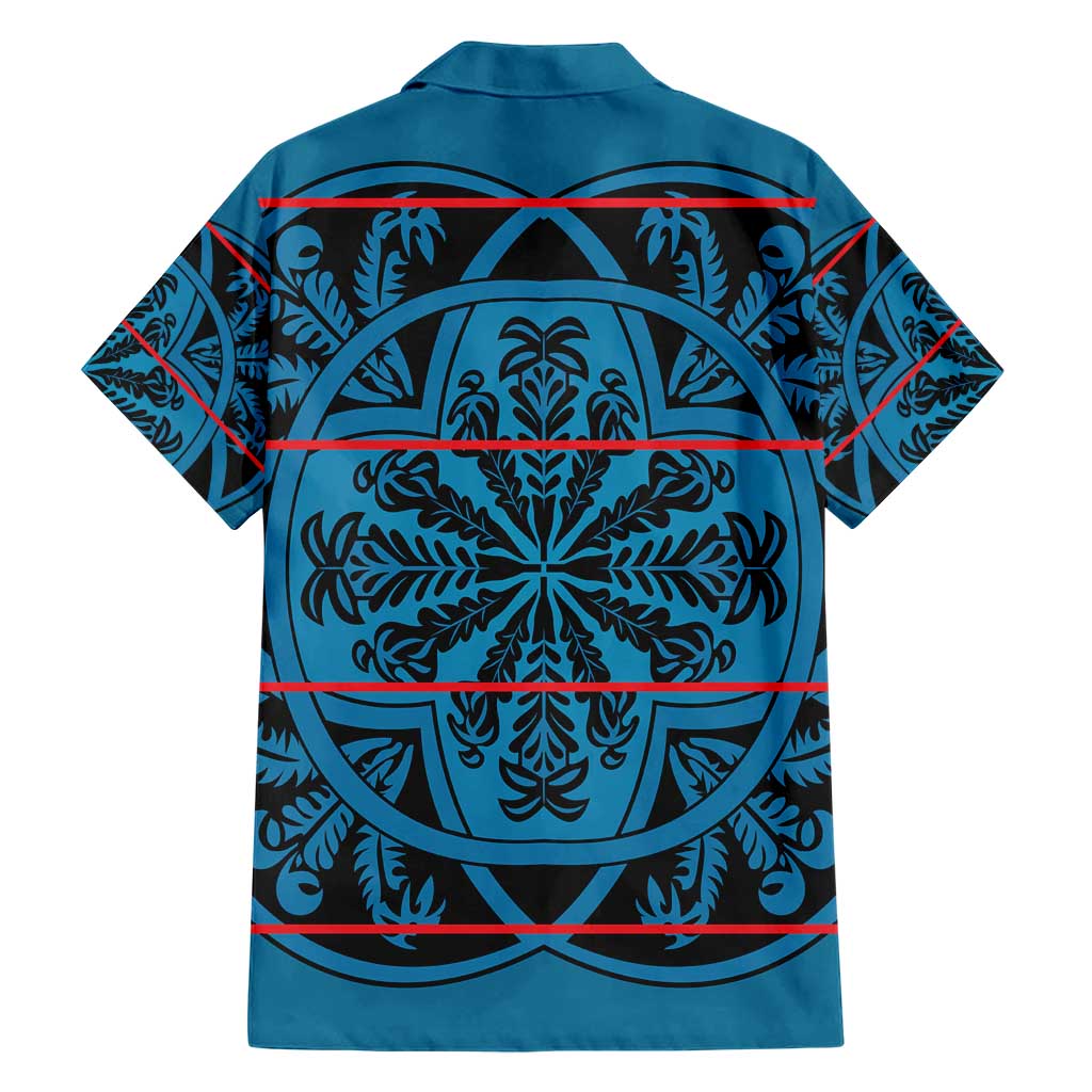 Lesotho Seanamarena - Kharetsa Hawaiian Shirt Basotho Traditional Blanket Style - Wonder Print Shop
