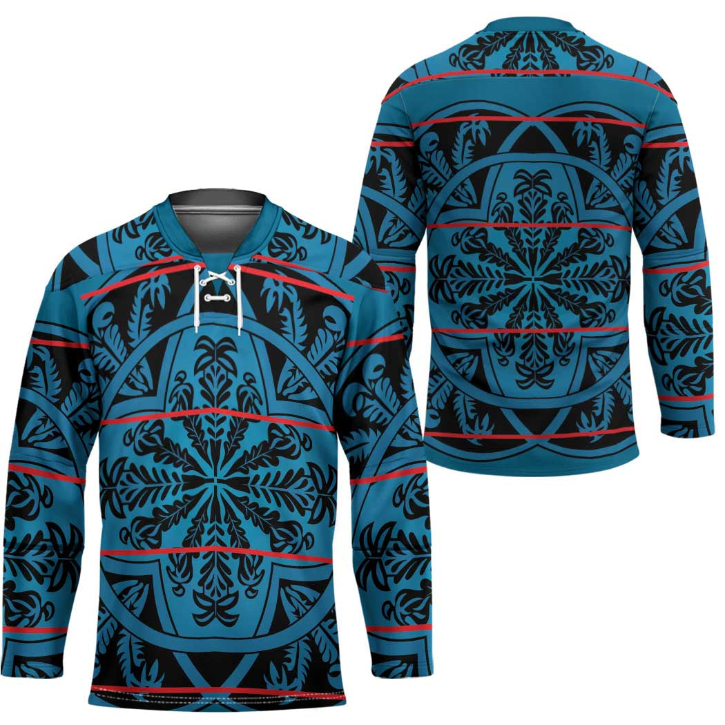 Lesotho Seanamarena - Kharetsa Hockey Jersey Basotho Traditional Blanket Style - Wonder Print Shop