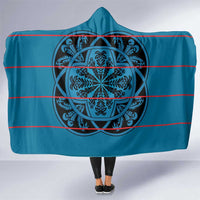Lesotho Seanamarena - Kharetsa Hooded Blanket Basotho Traditional Blanket Style - Wonder Print Shop