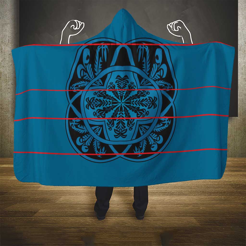 Lesotho Seanamarena - Kharetsa Hooded Blanket Basotho Traditional Blanket Style - Wonder Print Shop
