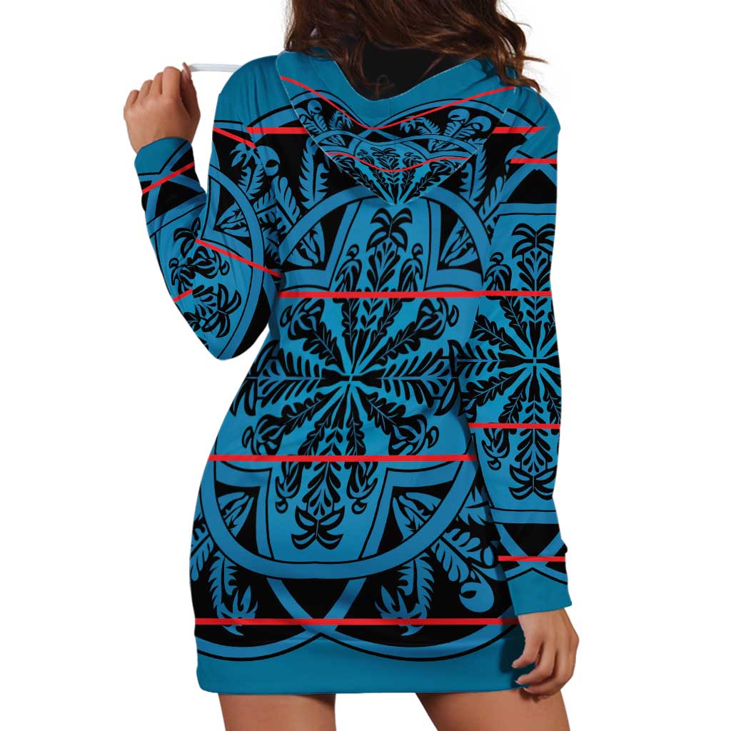 Lesotho Seanamarena - Kharetsa Hoodie Dress Basotho Traditional Blanket Style - Wonder Print Shop