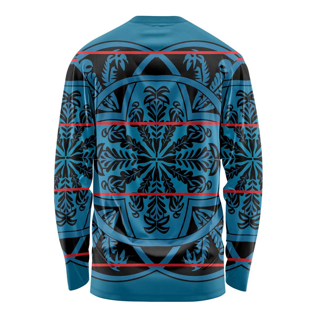 Lesotho Seanamarena - Kharetsa Long Sleeve Shirt Basotho Traditional Blanket Style - Wonder Print Shop
