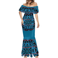 Lesotho Seanamarena - Kharetsa Mermaid Dress Basotho Traditional Blanket Style - Wonder Print Shop