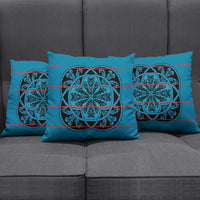 Lesotho Seanamarena - Kharetsa Pillow Cover Basotho Traditional Blanket Style - Wonder Print Shop