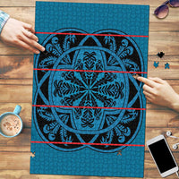 Lesotho Seanamarena - Kharetsa Puzzle Basotho Traditional Blanket Style - Wonder Print Shop