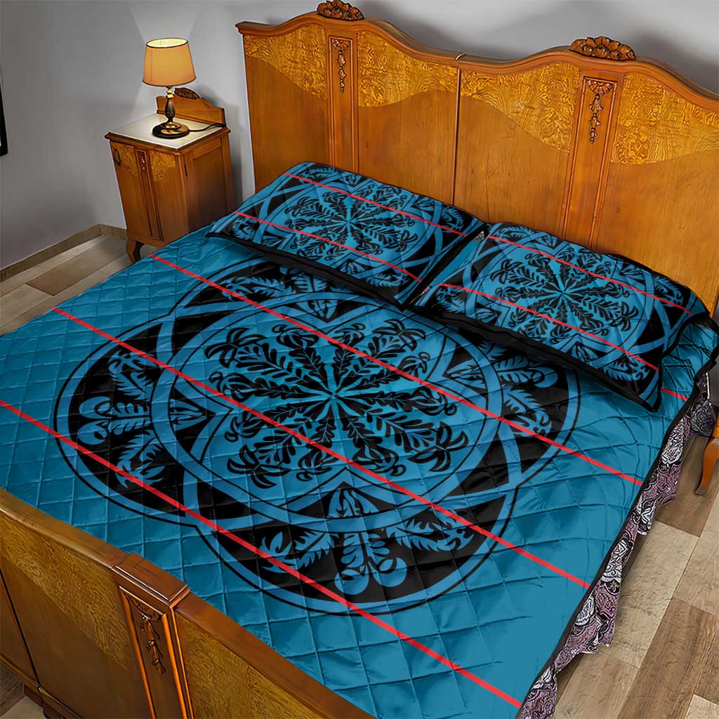 Lesotho Seanamarena - Kharetsa Quilt Bed Set Basotho Traditional Blanket Style - Wonder Print Shop