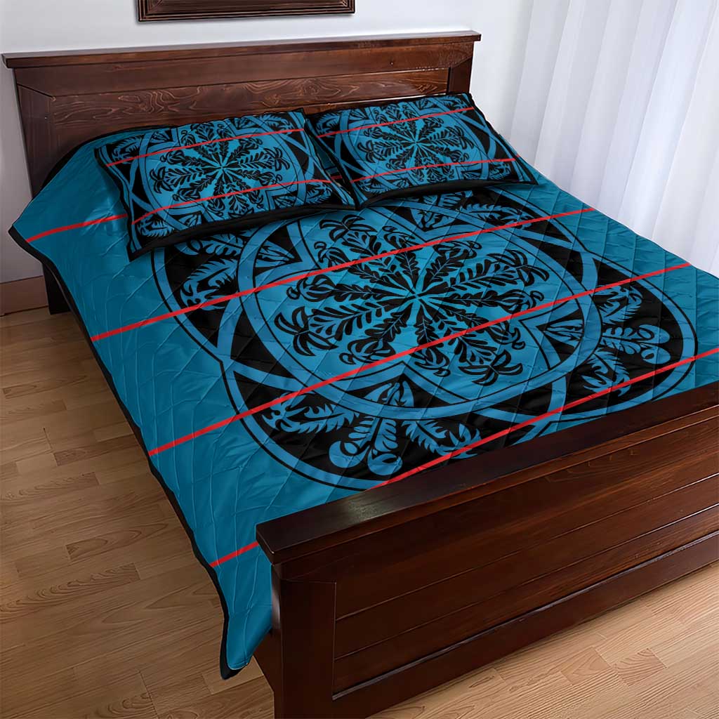 Lesotho Seanamarena - Kharetsa Quilt Bed Set Basotho Traditional Blanket Style - Wonder Print Shop