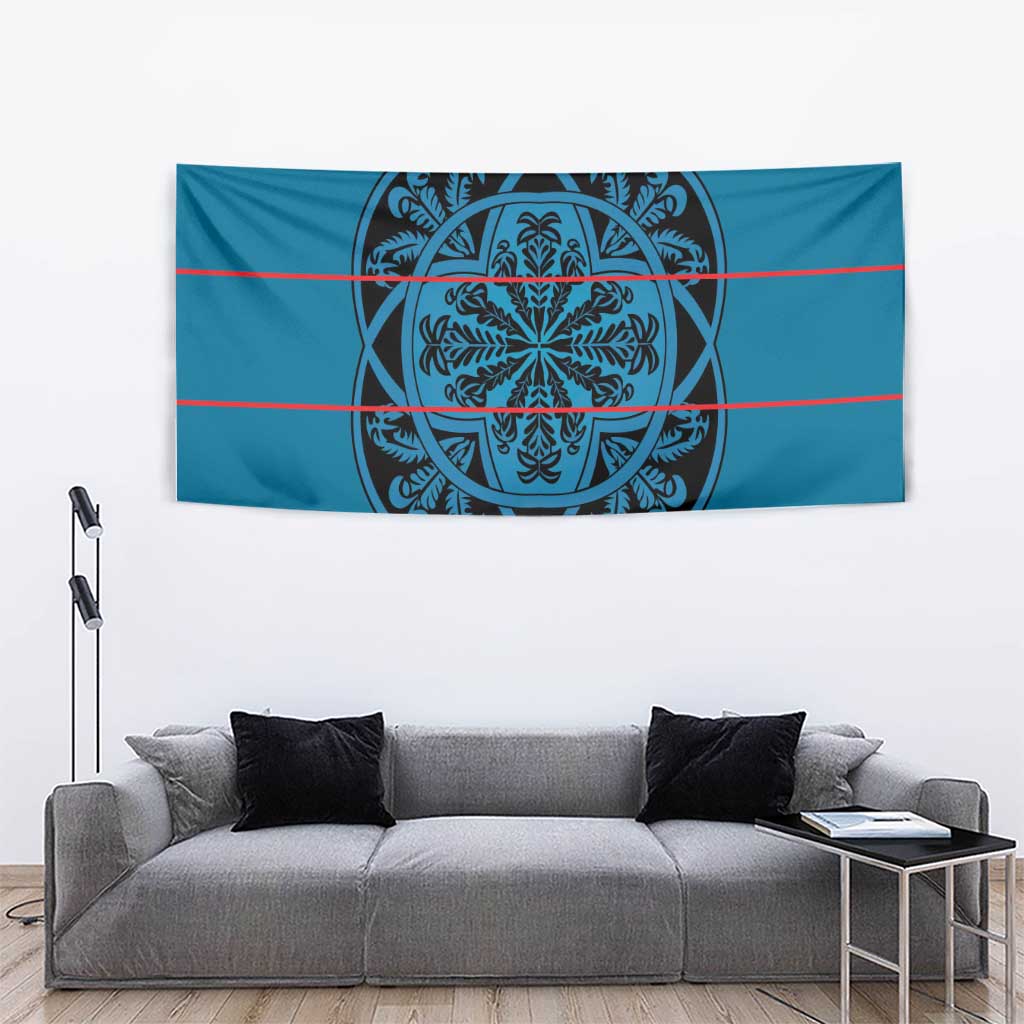 Lesotho Seanamarena - Kharetsa Tapestry Basotho Traditional Blanket Style - Wonder Print Shop