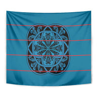 Lesotho Seanamarena - Kharetsa Tapestry Basotho Traditional Blanket Style - Wonder Print Shop