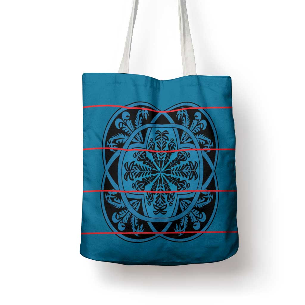 Lesotho Seanamarena - Kharetsa Tote Bag Basotho Traditional Blanket Style - Wonder Print Shop