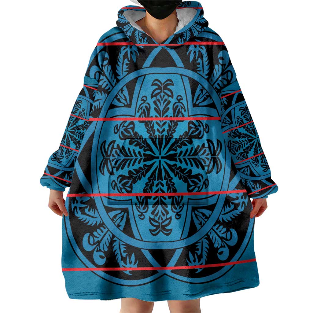 Lesotho Seanamarena - Kharetsa Wearable Blanket Hoodie Basotho Traditional Blanket Style - Wonder Print Shop