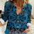 Lesotho Seanamarena - Kharetsa Women Casual Shirt Basotho Traditional Blanket Style - Wonder Print Shop