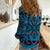 Lesotho Seanamarena - Kharetsa Women Casual Shirt Basotho Traditional Blanket Style - Wonder Print Shop