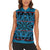 Lesotho Seanamarena - Kharetsa Women Sleeveless Polo Shirt Basotho Traditional Blanket Style - Wonder Print Shop