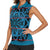 Lesotho Seanamarena - Kharetsa Women Sleeveless Polo Shirt Basotho Traditional Blanket Style - Wonder Print Shop
