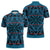 Lesotho Seanamarena - Kharetsa Zipper Polo Shirt Basotho Traditional Blanket Style - Wonder Print Shop