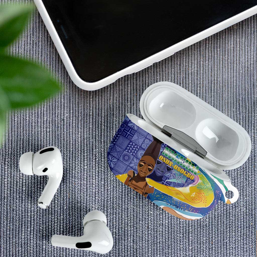 Nigeria Osun-Osogbo Festival AirPods Case Oshun God - Yoruba Pattern - Wonder Print Shop