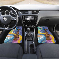 Nigeria Osun-Osogbo Festival Car Mats Oshun God - Yoruba Pattern - Wonder Print Shop
