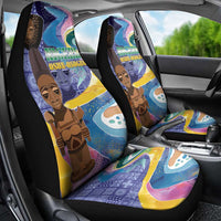 Nigeria Osun-Osogbo Festival Car Seat Cover Oshun God - Yoruba Pattern - Wonder Print Shop