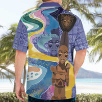 Nigeria Osun-Osogbo Festival Hawaiian Shirt Oshun God - Yoruba Pattern - Wonder Print Shop