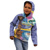 Nigeria Osun-Osogbo Festival Kid Hoodie Oshun God - Yoruba Pattern - Wonder Print Shop