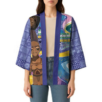 Nigeria Osun-Osogbo Festival Kimono Oshun God - Yoruba Pattern - Wonder Print Shop