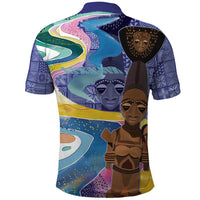 Nigeria Osun-Osogbo Festival Polo Shirt Oshun God - Yoruba Pattern - Wonder Print Shop