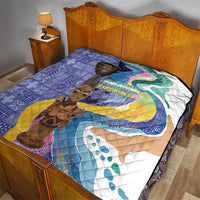 Nigeria Osun-Osogbo Festival Quilt Oshun God - Yoruba Pattern - Wonder Print Shop