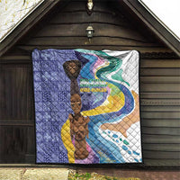 Nigeria Osun-Osogbo Festival Quilt Oshun God - Yoruba Pattern - Wonder Print Shop