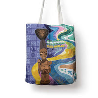 Nigeria Osun-Osogbo Festival Tote Bag Oshun God - Yoruba Pattern - Wonder Print Shop