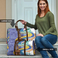 Nigeria Osun-Osogbo Festival Travel Bag Oshun God - Yoruba Pattern - Wonder Print Shop