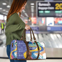 Nigeria Osun-Osogbo Festival Travel Bag Oshun God - Yoruba Pattern - Wonder Print Shop