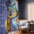 Nigeria Osun-Osogbo Festival Window Curtain Oshun God - Yoruba Pattern - Wonder Print Shop