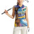 Nigeria Osun-Osogbo Festival Women Sleeveless Polo Shirt Oshun God - Yoruba Pattern - Wonder Print Shop