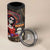 Mexico Day Of The Dead 4 in 1 Can Cooler Tumbler La Catrina Mix Cempasuchil Aztec Pattern LT15
