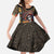 Mexico Day Of The Dead Family Matching Puletasi and Hawaiian Shirt La Catrina Mix Cempasuchil Aztec Pattern - Wonder Print Shop