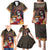 Mexico Day Of The Dead Family Matching Puletasi and Hawaiian Shirt La Catrina Mix Cempasuchil Aztec Pattern - Wonder Print Shop