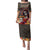 Mexico Day Of The Dead Family Matching Puletasi and Hawaiian Shirt La Catrina Mix Cempasuchil Aztec Pattern - Wonder Print Shop