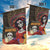 Mexico Day Of The Dead Garden Flag La Catrina Mix Cempasuchil Aztec Pattern LT15