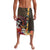 Mexico Day Of The Dead Lavalava La Catrina Mix Cempasuchil Aztec Pattern LT15