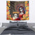 Mexico Day Of The Dead Tapestry La Catrina Mix Cempasuchil Aztec Pattern LT15