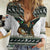 South Africa Christmas Rugby Women Casual Shirt Springboks Mascot Mix African Pattern - Wonder Print Shop