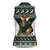 South Africa Christmas Rugby Women Sleeveless Polo Shirt Springboks Mascot Mix African Pattern - Wonder Print Shop